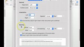 How to do double space and hanging indents in Word for APA Style [upl. by Corin]