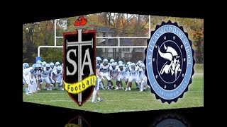 TVRA Playoff Football AB Lucas Vikings VS STA Flames Full Highlights amp commentary Londons Best sport [upl. by Ashlie]