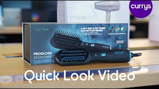 REVAMP Progloss Deepform Straight amp Style Blow Dry Brush  Quick Look [upl. by Giuliana]