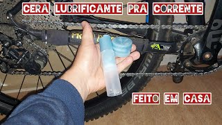 LUBRIFICANTE PARA CORRENTE DE BIKE FEITO EM CASA [upl. by Huckaby756]