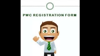 PWC Registration Form Application guidance to pass at first attempt [upl. by Ilyse920]