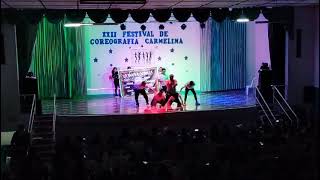 coreografía carmelina zone dark 1ra fase [upl. by Oniskey230]