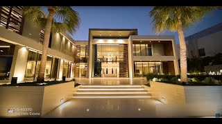 Bespoke luxury mansion in Dubai Hills Estate [upl. by Hannavahs]