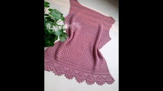 Crochet Patterns Free Crochet Top 6999 [upl. by Ydnes]