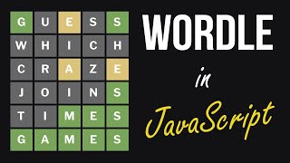 Wordle in JavaScript in 20 minutes [upl. by Elamor677]