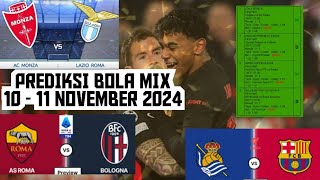 Sociedad vs Barcelona Prediksi Bola 1011 November 2024 [upl. by Aidas]