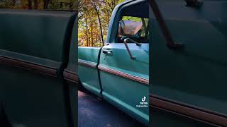 Weekend cruising with the Ford F100s up to the Sewanee Cross sewanee f100 ford bagged shitbox [upl. by Quent]