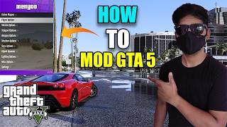 HOW TO MOD GTA 5 IN JUST 2 STEPS 2024  COMPLETE GUIDANCE FOR BEGINNERS  DONT DO THIS MISTAKES [upl. by Ahseinaj]