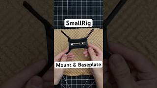 SmallRig Nato Monitor Mount amp Base Plate Unboxing smallrig camerarig [upl. by Ardnuas]