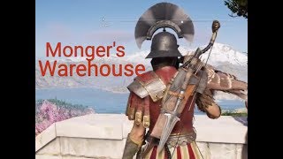 Assassins Creed Odyssey  The Mongers Warehouse  Loot Treasure  Monger Warehouse [upl. by Otis]