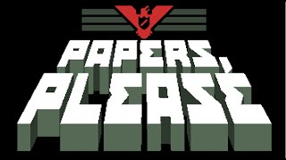 Papers Please  All endings [upl. by Limaa494]