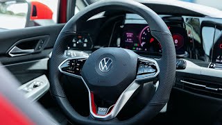 2021 VW Golf GTI Interior Footage [upl. by Anert]