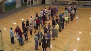 Contra Dancing Gainesville GAGA  Beginners Lesson II with Cis Hinkle GAGA [upl. by Nomor]