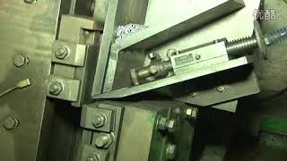 WIRE BAR DOUBLE ENDS THREAD ROLLING MACHINE [upl. by Akihsal789]