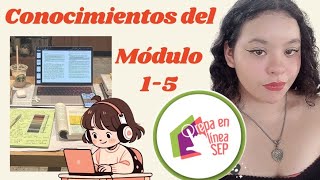 Aprendizajes del módulo 15 en Prepa en Línea SEP [upl. by Alliscirp]