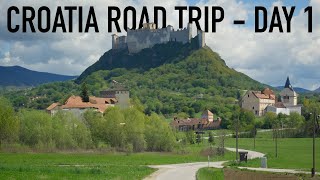 Croatia Road Trip  Varazdin  Castle Empirej Krapina Neanderthals Trakoscan Castle [upl. by Nawram]