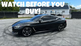 50K MILE REVIEW ON MY INFINITI Q60 IS IT RELIABLE [upl. by Minta]