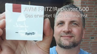 FRITZRepeater 600  erster Test Vorab mal ausgepackt und ins Netz gebracht [upl. by Reivad]