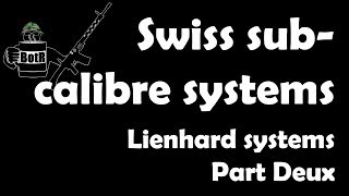 Swiss SubCalibre Systems More Lienhards [upl. by Eduam954]