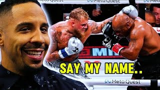 BREAKING NEWS ANDRE WARD CALLS OUT JAKE PAUL AFTER PAUL DEFEATS TYSON DARES HIM TO quotSAY MY NAMEquot [upl. by Spillar]