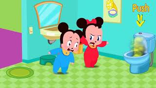 Learn Colors with Mickey Mouse amp Minnie Mouse  Nursery Rhymes Song For Children ep29 [upl. by Atnwahs]