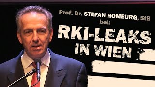 Prof Dr Stefan Homburg  quotHighlights aus dem RKILeakquot Vortrag [upl. by Teyut]