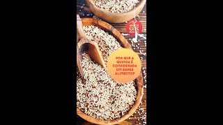 POR QUE A QUINOA É CONSIDERADA UM SUPER ALIMENTO E ESTÁ TÃO NA MODA [upl. by Noiraa]