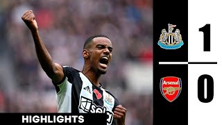 quotPremier League 202425 Newcastle Stuns Arsenal 10  All Goals amp Extended Highlights [upl. by Senzer680]