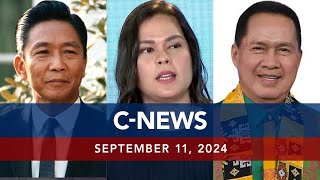 UNTV CNEWS  September 11 2024 [upl. by Tavie971]