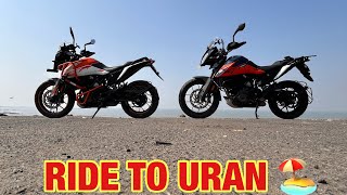 RIDE TO URAN BEACH  KTM 390 ADVENTURE  KTM 250 ADVENTURE motovlog ktm390adventure ktm [upl. by Sophey]