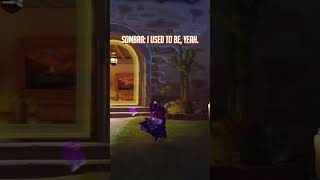 Sigma Sombra Dorado interaction ow2 overwatch overwatch2 gaming shorts [upl. by Peisch]