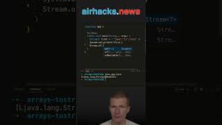 How to toString java shorts coding airhacks [upl. by Enna]