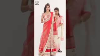 Lehenga Dupatta Draping Style  How To Wear Lehenga Saree  Gorgeous Ways To Drape Lehenga Dupatta [upl. by Margi]