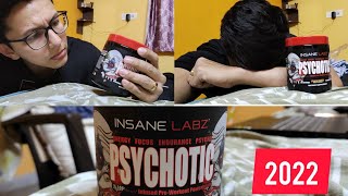 Insane Labz Psychotic Pre Workout Review 2022 InsaneLabz [upl. by Suravart]