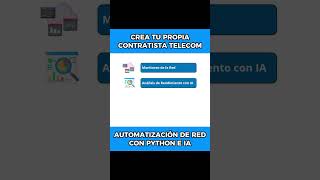 ¡Crea tu Contratista de Automatización Telecom con Python e IA [upl. by Oicinoid]