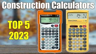 Construction Calculators  Top 5 Best Construction Calculators 2023 [upl. by Platus]