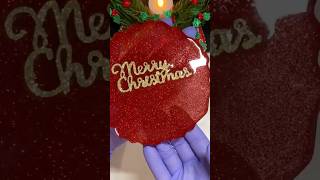 christmas resincoasters resinornaments diy resincrafts [upl. by Elam]