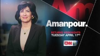 Christiane Amanpour returns to CNN [upl. by Eannaj]