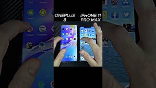 ☠️☠️☠️ONEPLUS 8IPHONE 11 PRO MAX mobile speed test ☠️☠️☠️☠️ [upl. by Kern114]