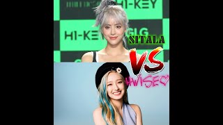 H1KEY ATHLETIC GIRL Part Comparisons Sitala VS Hwiseo [upl. by Olivero]