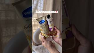 Youllhavethemostyouthfulandglowingskin vaseline gluta skincare skincareroutine [upl. by Laynad166]