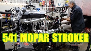 541 Mopar Stroker BLASTS on Nicks Dyno [upl. by Shauna997]