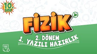 10 Sınıf Fizik 2 Dönem 1 Yazılı Çalışması BasınçKaldırma KuvvetiDalgalara GirişYay Dalgaları [upl. by Arit]