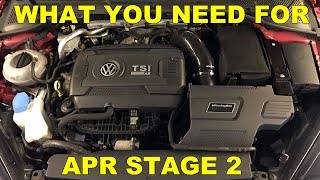 What You Need For APR Stage2 Mk7 GolfR [upl. by Zsuedat]