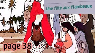 lecture  une fête aux flambeaux page38 le trésor des mots [upl. by Negaem]