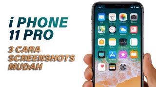 TUTORIAL  Cara screenshots atau tangkap layar di iPhone 11 Pro bisa di lakukan ke semua iPhone [upl. by Eiffe]