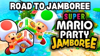 MARIO PARTY LIVE Road to SUPER MARIO PARTY JAMBOREE [upl. by Gnaig]