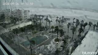 Siesta Key Storm Surge  Hurricane Helene  September 26 2024 [upl. by Bethena]