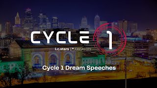 Dream Speeches  Cycle 1  icstars Kansas City [upl. by Anilehcim]