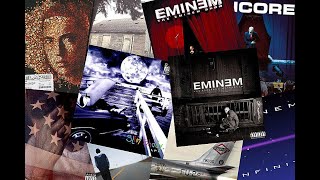 Ranking all EMINEM Albums  Inculiding Death of Slim Shady [upl. by Hulburt]